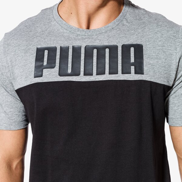 Koszulka męska PUMA T-SHIRT SS REBELBLOCK 59246931 kolor czarny