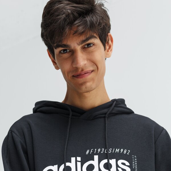 Bluza męska ADIDAS BLUZA M BB HDY ei4622 kolor czarny