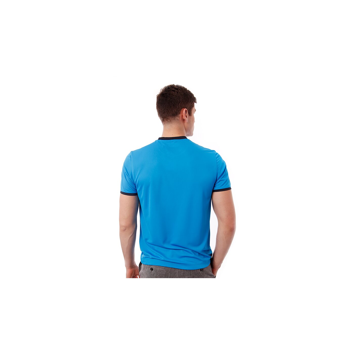 Koszulka męska LOTTO T-SHIRT LOB q8724 kolor niebieski