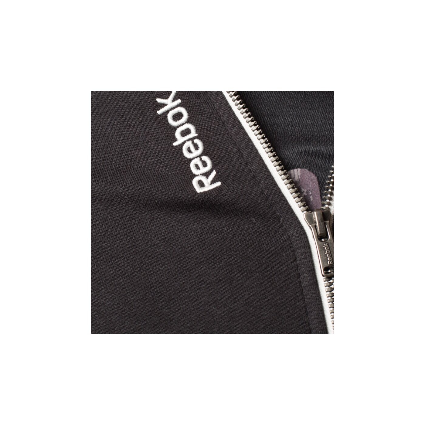 Bluza męska REEBOK BLUZA EL FLEECE FZ ab0201 kolor czarny