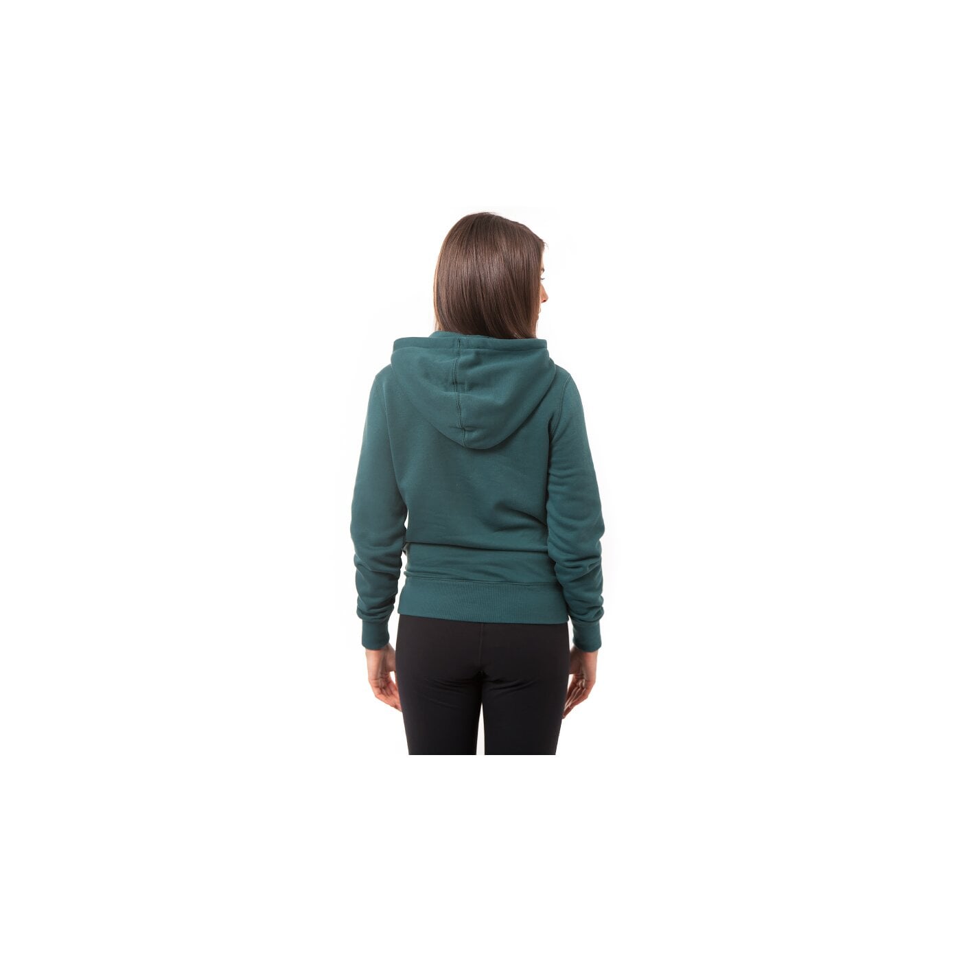 Bluza damska NIKE BLUZA RU FLY PO FUNNEL HOODY 646521374 kolor zielony