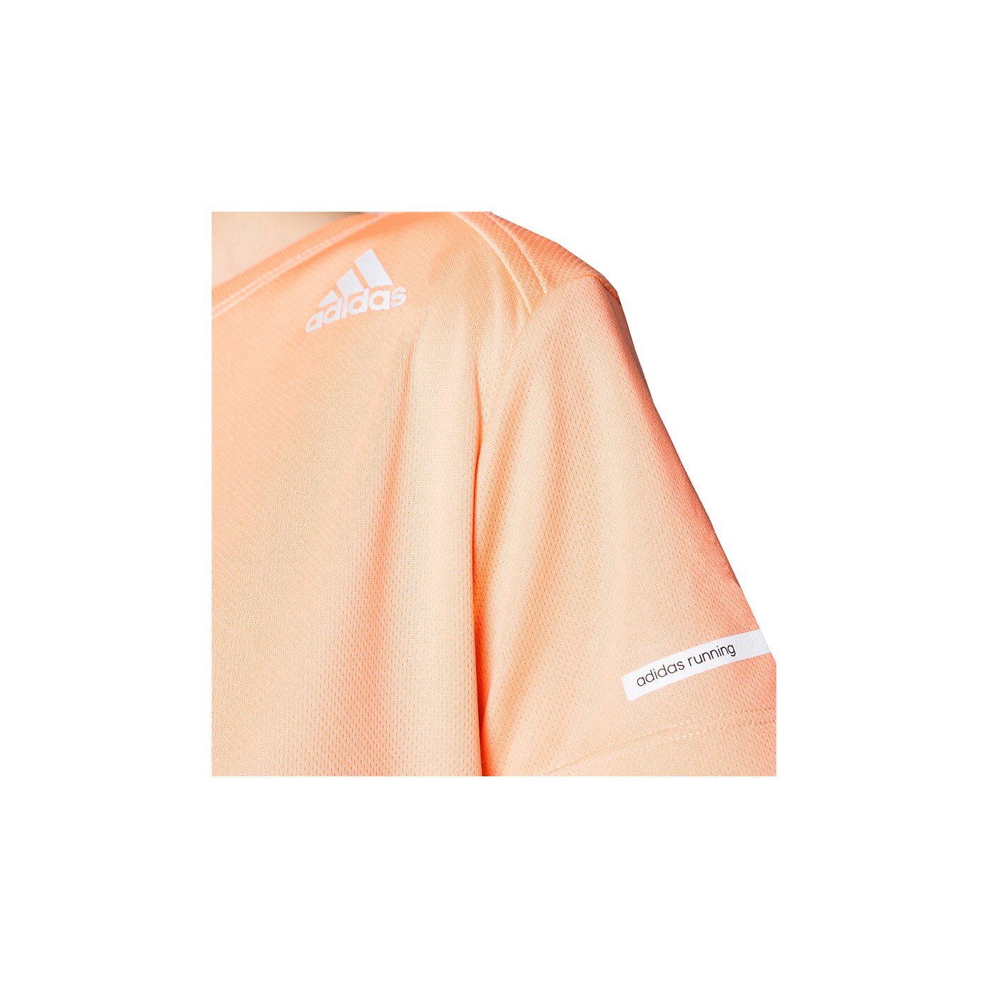 Koszulka damska ADIDAS T-SHIRT RUN TEE W ai7964 kolor pomarańczowy