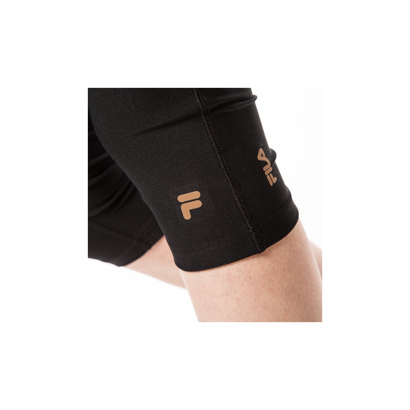 Spodnie dresowe damskie FILA SPODNIE BASIC 3/4 TIGHT 680694793 kolor czarny