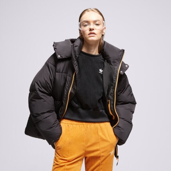 Kurtka zimowa damska ELLESSE KURTKA PUCHOWA EDGWARE PADDED JACKET BLK srt19262011 kolor czarny