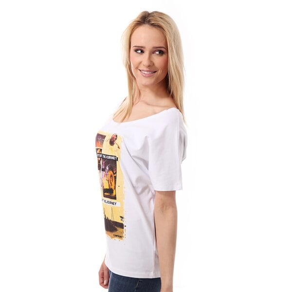 Koszulka damska CONFRONT  T-SHIRT ADA cf14tsd06001 kolor biały