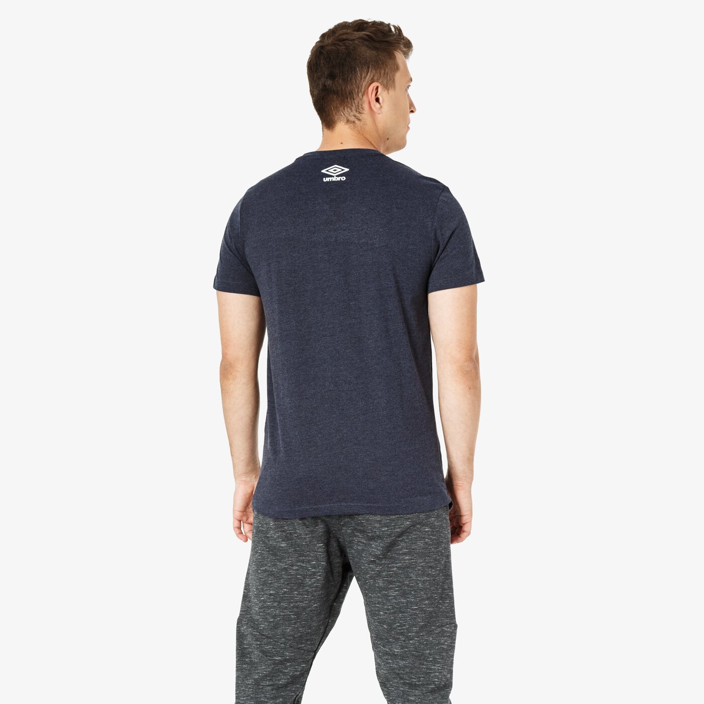 Koszulka męska UMBRO T-SHIRT SS RESULT ul38tsm56001 kolor granatowy