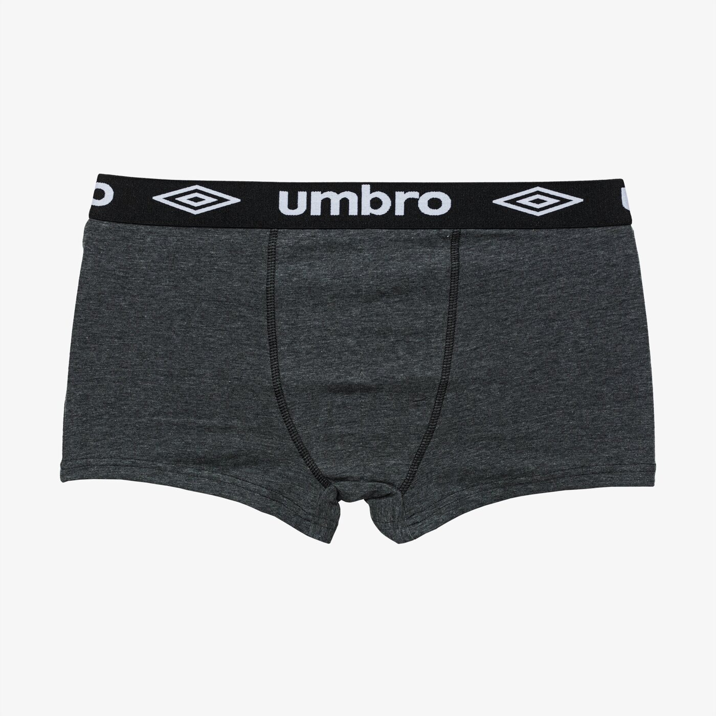 Bielizna męska UMBRO BOKSERKI BASIC 2-PACK ul38bom01003 kolor szary