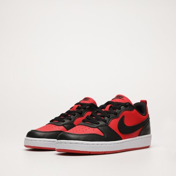 Buty dziecięce NIKE COURT BOROUGH LOW RECRAFT dv5456-600 kolor czerwony