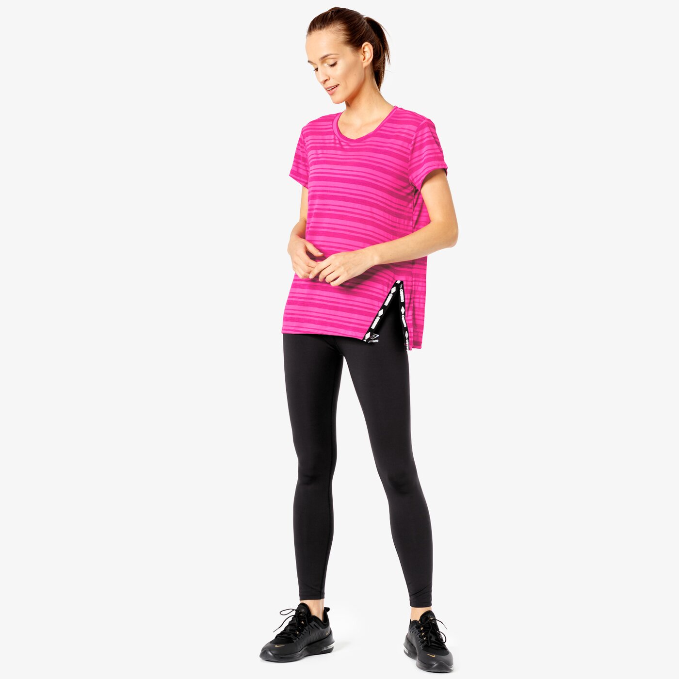 Koszulka damska UMBRO T-SHIRT SS PINKISH ul19tsd28001 kolor różowy