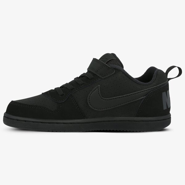 Buty dziecięce NIKE COURT BOROUGH LOW (PSV) 870025-001 kolor czarny