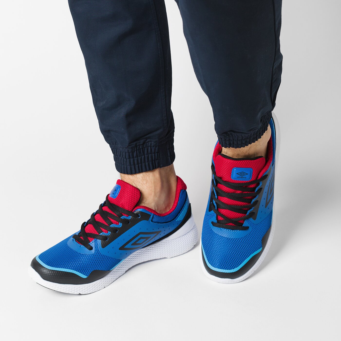 Buty do biegania męskie UMBRO RATIO II 81354ufnx kolor niebieski