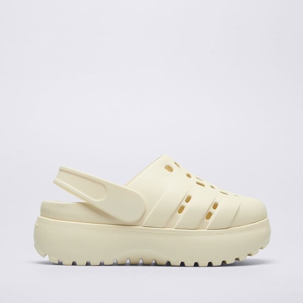 Sandały damskie ADIDAS ADILETTE CLOG PLATFORM jp7159 kolor beżowy
