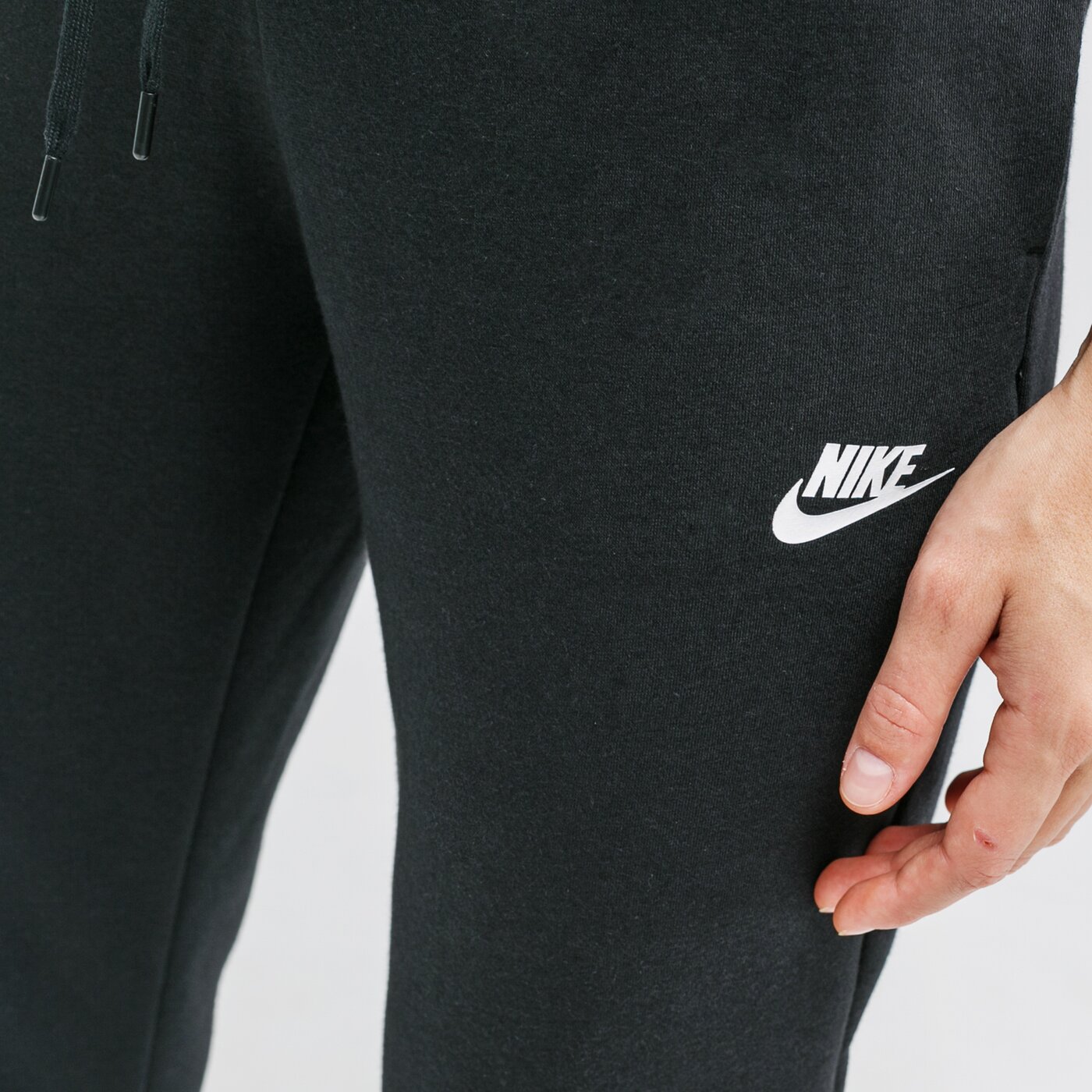 Spodnie dresowe damskie NIKE SPODNIE W NSW CLUB FLC REG cj7719-010 kolor czarny