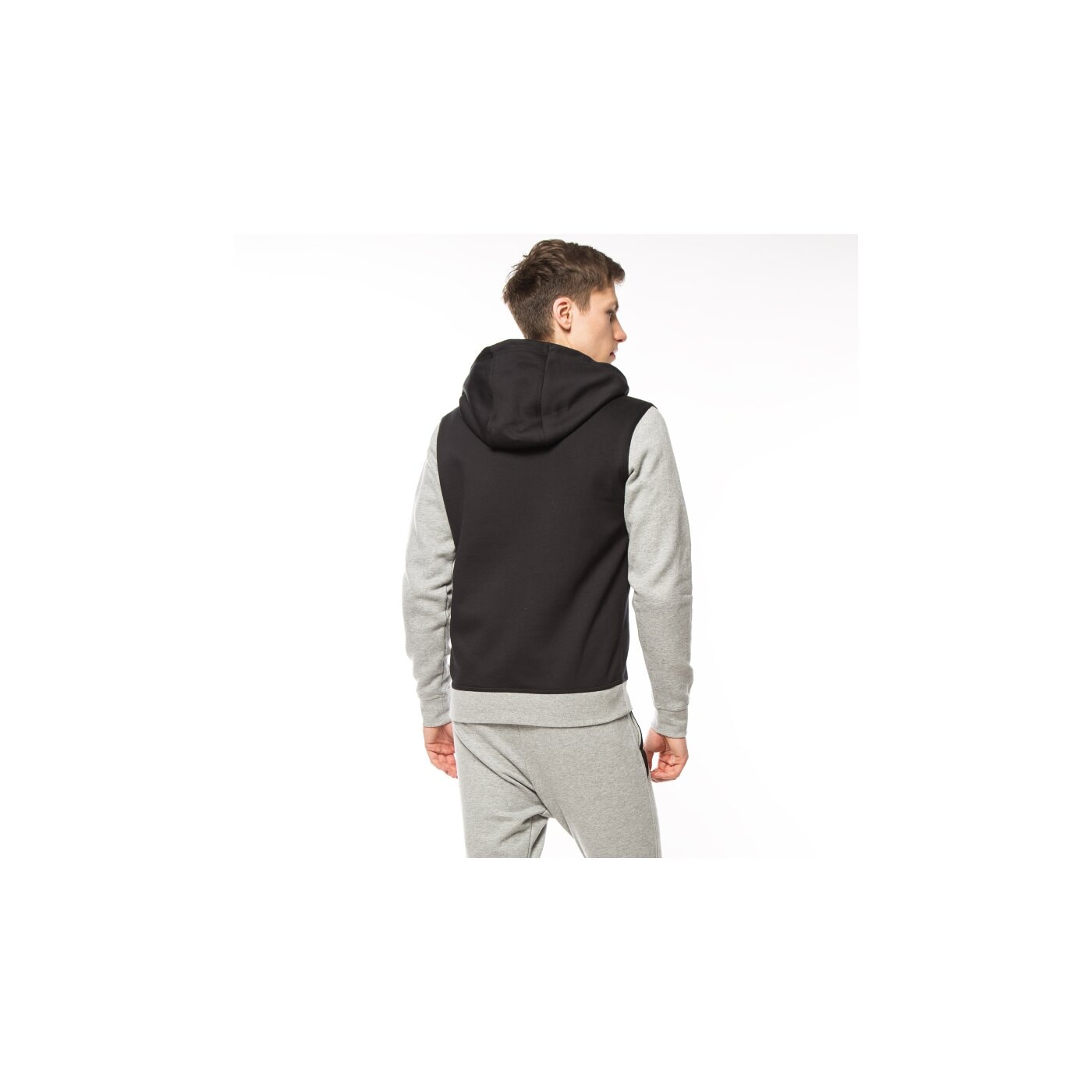 Bluza męska NIKE BLUZA CLUB FLC FZ HDY 727757011 kolor czarny