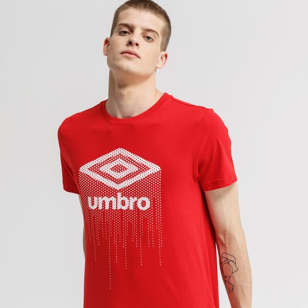 Koszulka męska UMBRO T-SHIRT ROGER ul39tsm21002 kolor czerwony