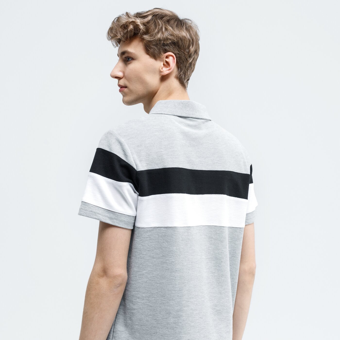 Koszulka polo męska UMBRO POLO EKTOS ul120pom01003 kolor szary