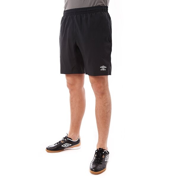 Spodenki męskie UMBRO SZORTY TRN WVN SHORT 62265u36o kolor czarny