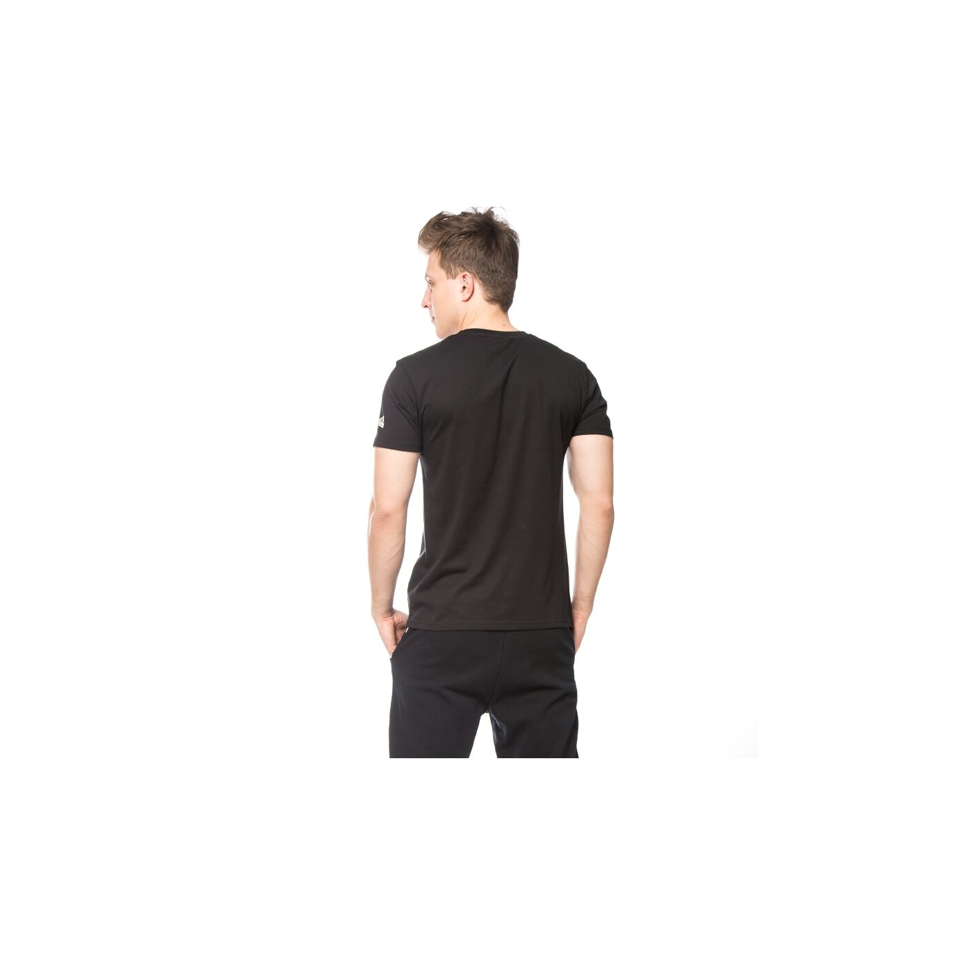 Koszulka męska LONSDALE T-SHIRT AGAINST 1112381000 kolor czarny
