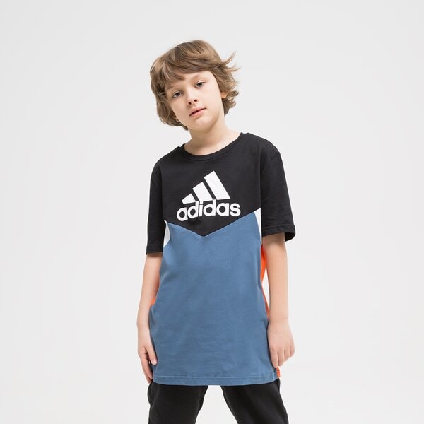 Koszulka dziecięca ADIDAS T-SHIRT B CB T ESS BOY hn8551 kolor czarny