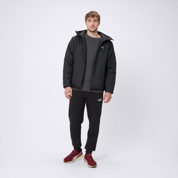 Kurtka zimowa męska PUMA KURTKA ESS LIGHT PADDED 68829601 kolor czarny