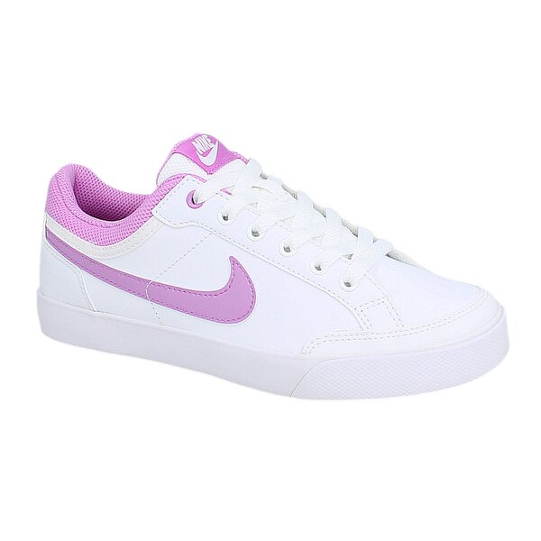 Buty dziecięce NIKE CAPRI 3 LTR 579951105 kolor biały