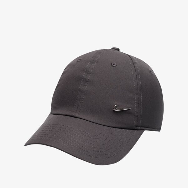 Czapka z daszkiem damska NIKE CZAPKA U NSW DF H86 METAL SWOOSH CAP 943092-070 kolor szary