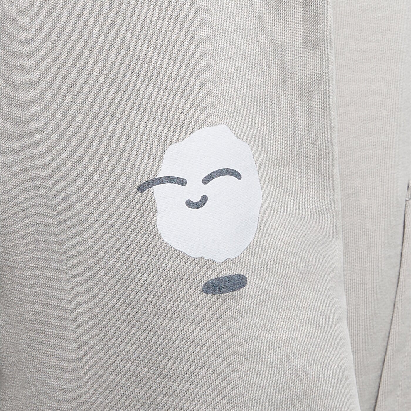 S.NOW JOB SIZEER HOODIE "I'M LEVITATING" GRAY si323blu55001 kolor szary