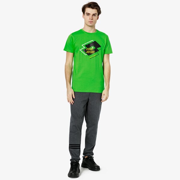Koszulka męska LOTTO T-SHIRT SS TERNI lo19tsm67001 kolor zielony