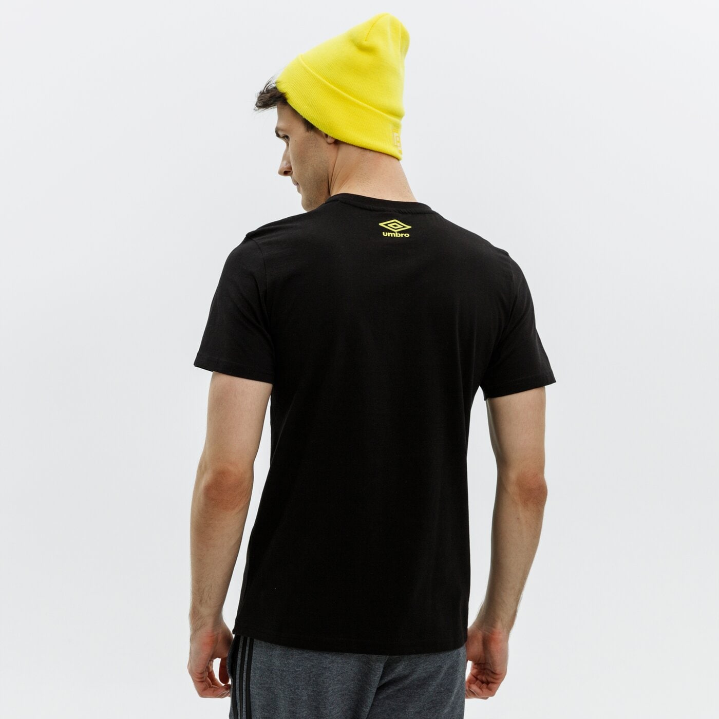 Koszulka męska UMBRO T-SHIRT ATADO ul321tsm15001 kolor czarny