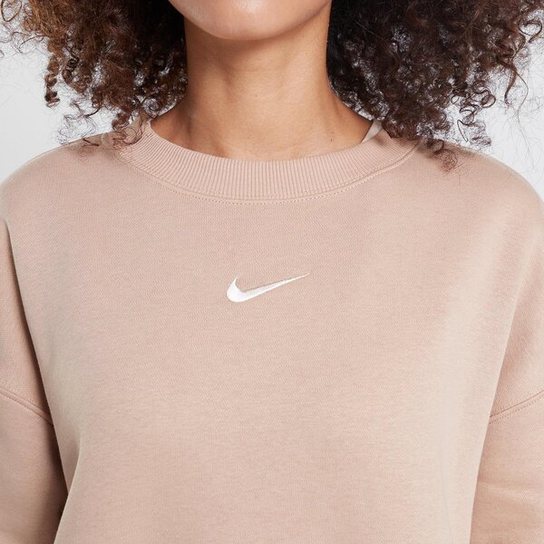 Bluza damska NIKE BLUZA W NSW STYLE FLC CREW OS dq5733-200 kolor beżowy