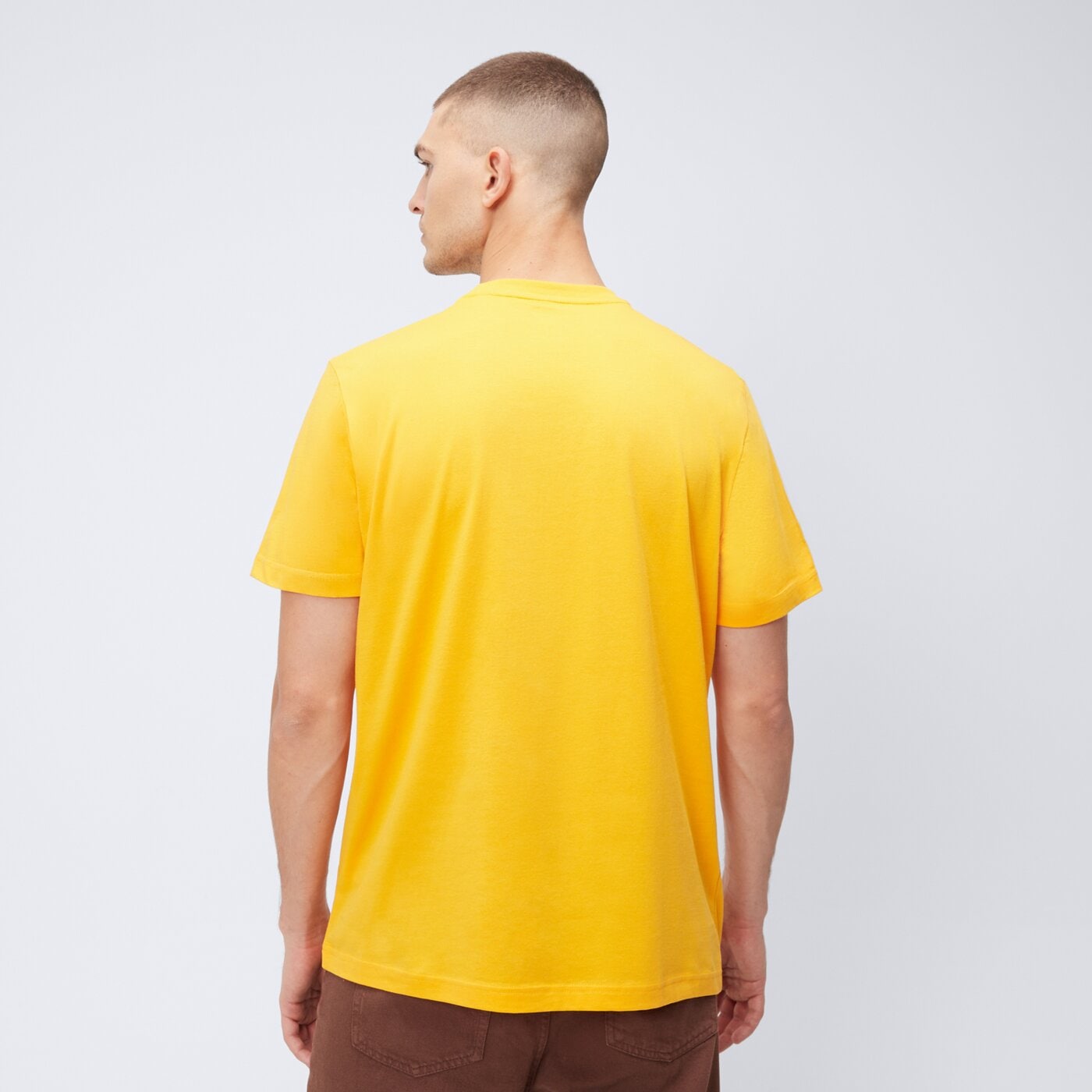 Koszulka męska REEBOK T-SHIRT IDENTITY SMALL LOGO TEE 100216173 kolor pomarańczowy