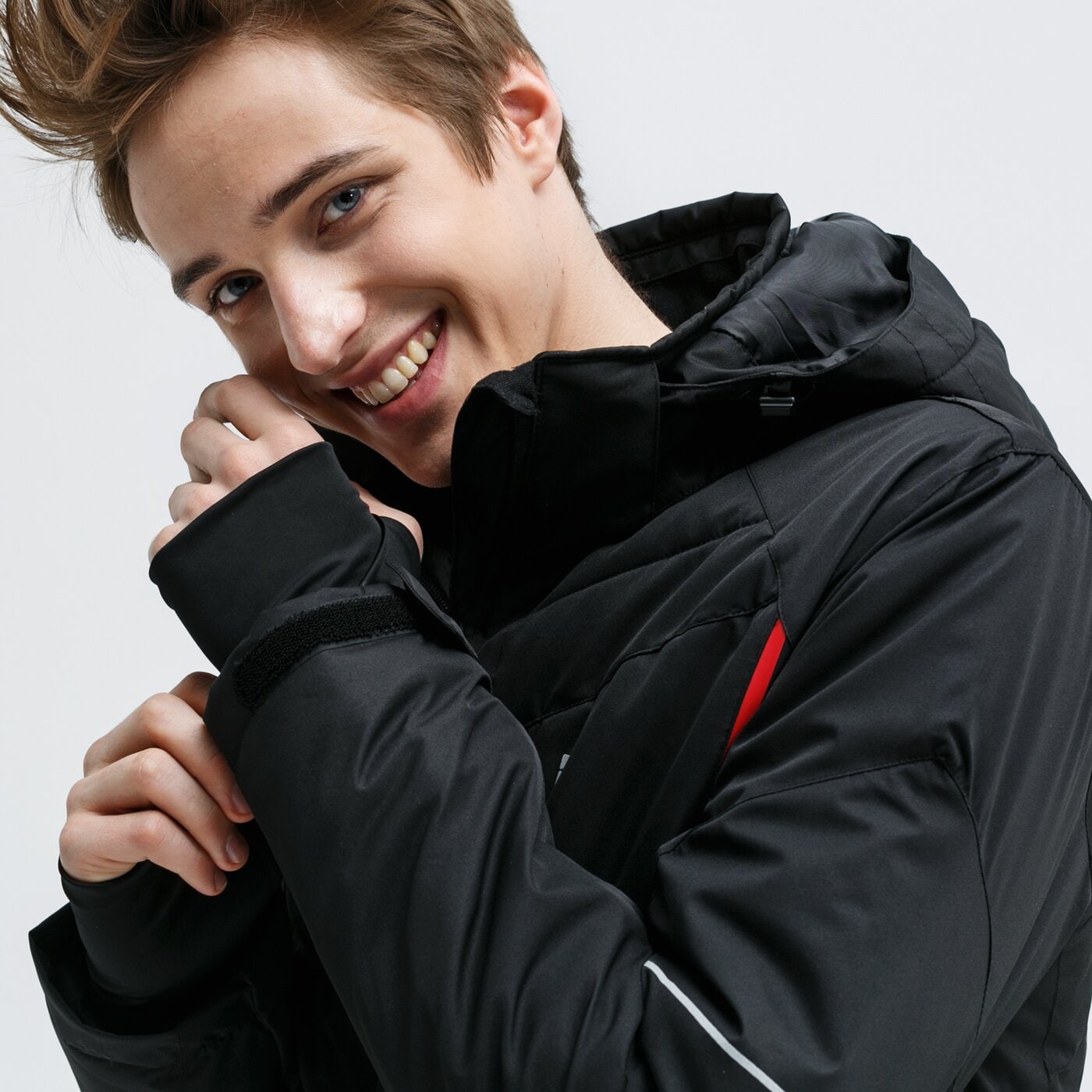 Kurtka zimowa męska FEEWEAR KURTKA NARCIARSKA MOOSE fw39kum54001 kolor czarny