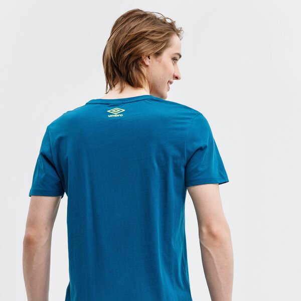 Koszulka męska UMBRO T-SHIRT JONNEL ul121tsm78001 kolor granatowy