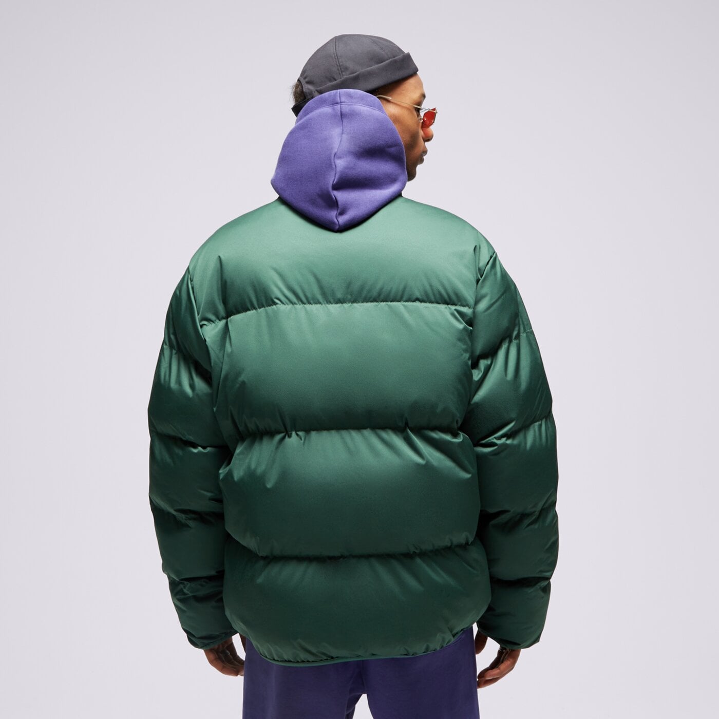 Kurtka zimowa męska NIKE KURTKA M NK CLUB PUFFER fb7368-323 kolor zielony