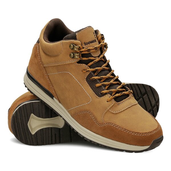 Buty outdoor męskie FEEWEAR HAGA 2 fwmo217021 kolor brązowy
