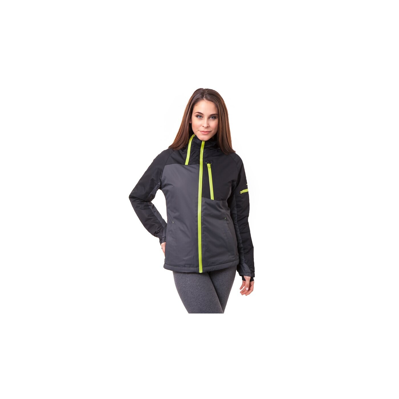 Kurtka przejściowa damska FEEWEAR SOFTSHELL KENT fw34ksh01001 kolor czarny