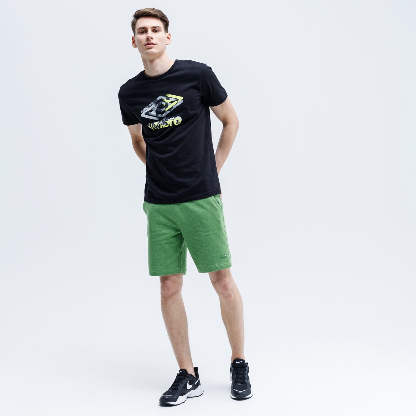 Spodenki męskie UP8 SZORTY RISO upv120szm03002 kolor zielony