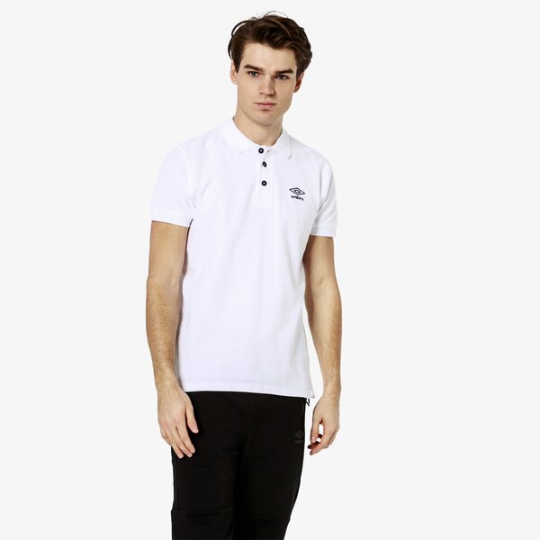 Koszulka polo męska UMBRO POLO VENLO ul19pom04001 kolor biały