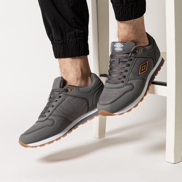 Buty sportowe męskie UMBRO FOLLOW II ummd119005 kolor szary