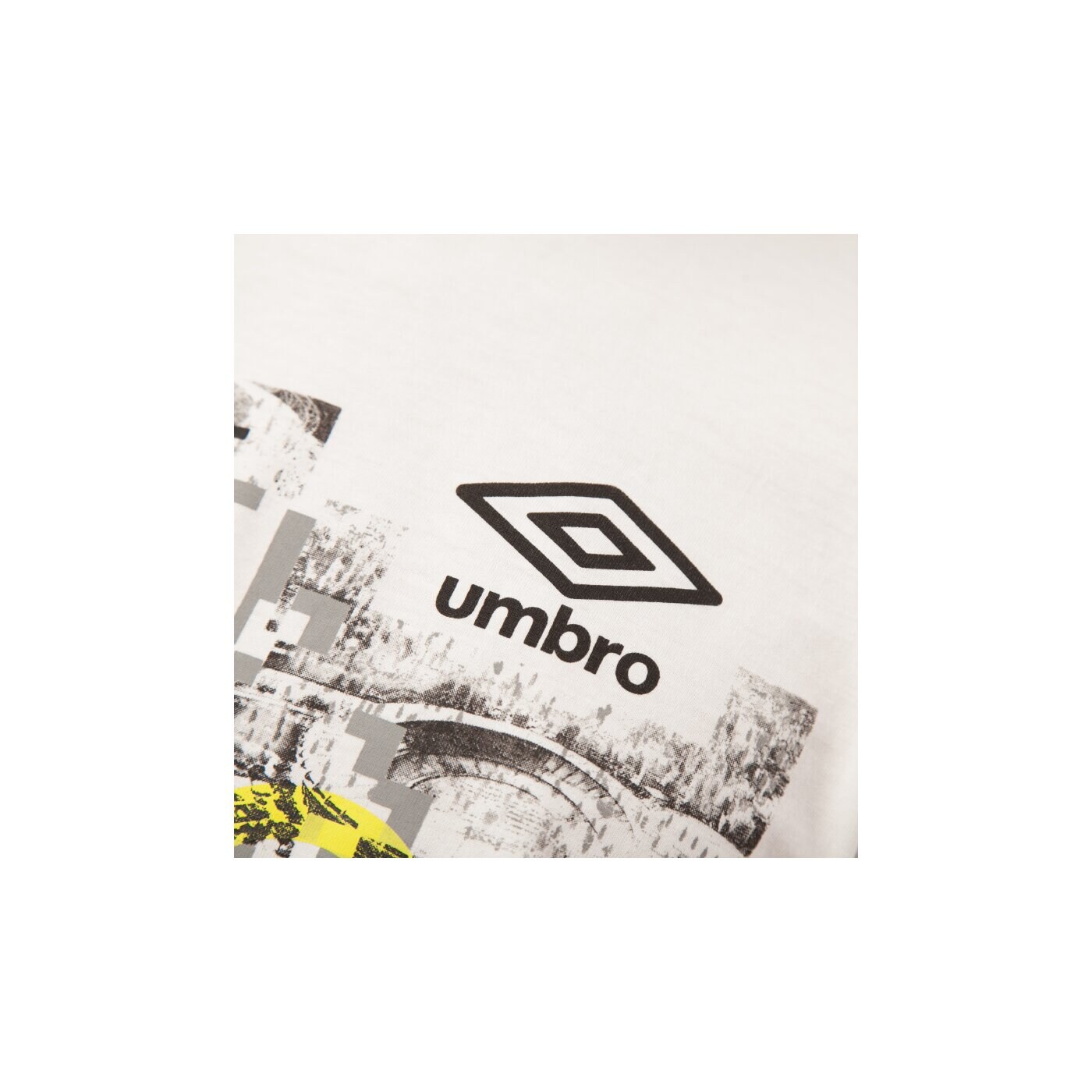 Koszulka męska UMBRO T-SHIRT DOST ul15tsmpr027 kolor biały