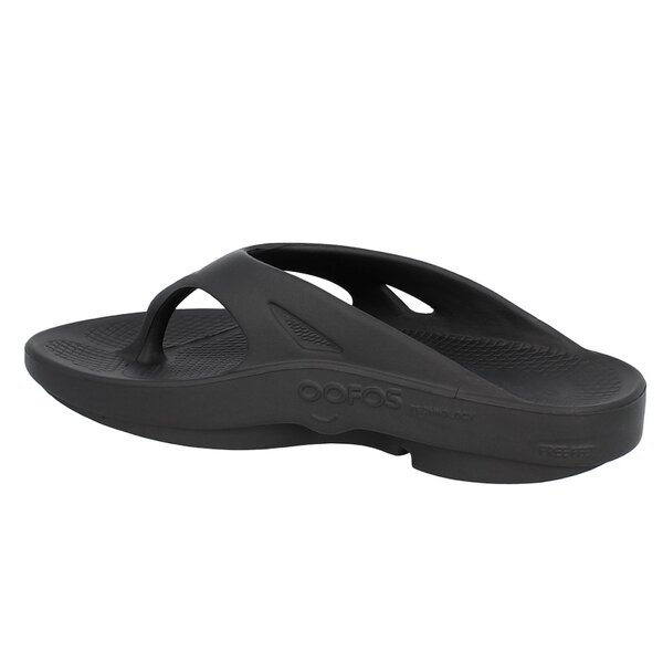 Klapki męskie OOFOS OORIGINAL THONG 1000blackm kolor czarny