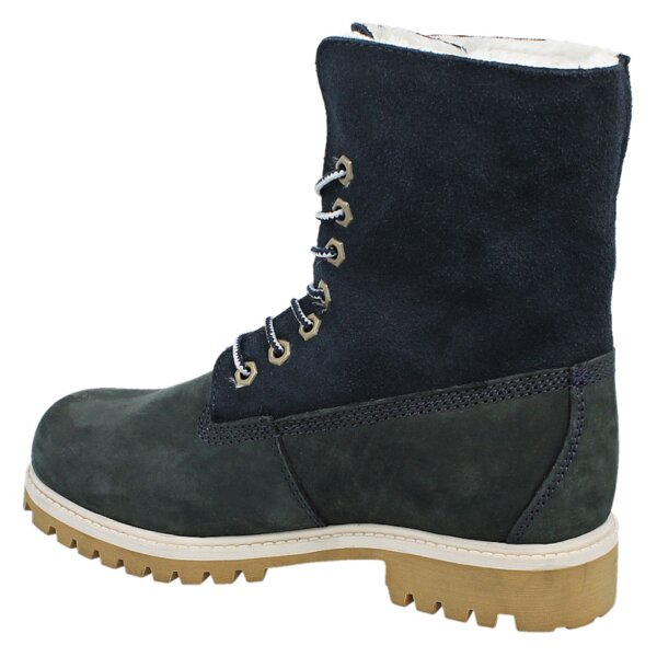 Buty zimowe damskie FEEWEAR CLASSIC ROLL fwwb314005 kolor granatowy