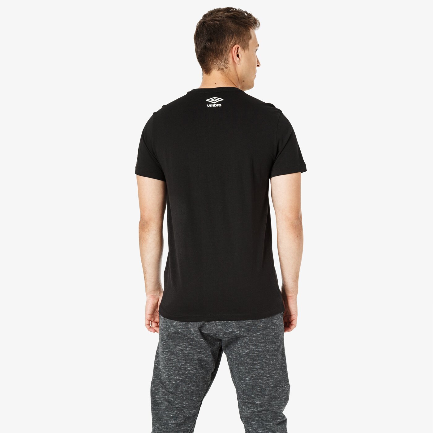 Koszulka męska UMBRO T-SHIRT SS SCORE ul38tsm03001 kolor czarny