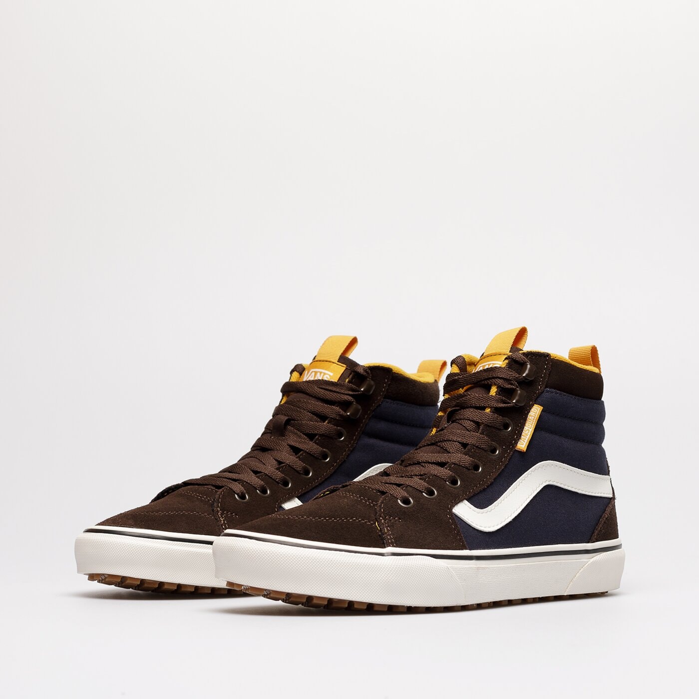 Buty sportowe męskie VANS MN FILMORE HI VANSGUARD vn0a5hzk0bp1 kolor brązowy