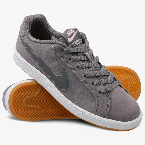 Buty sportowe damskie NIKE WMNS COURT ROYALE SUEDE 916795-003 kolor szary