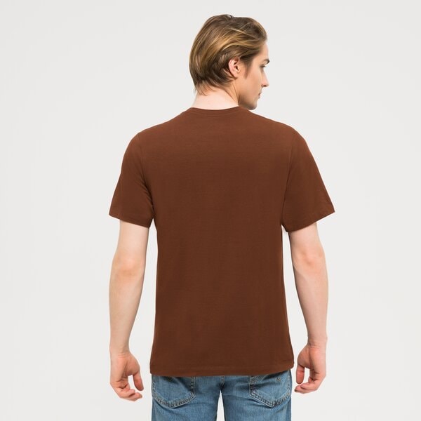 Koszulka męska NIKE T-SHIRT SPORTSWEAR CLUB ar4997-259 kolor brązowy