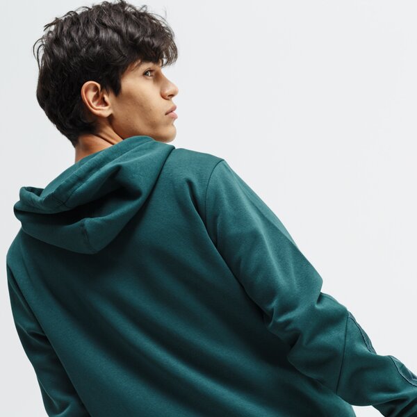 Bluza męska UMBRO BLUZA FZ FLEECE WITH CUFF TAPING 55193u-jey kolor zielony