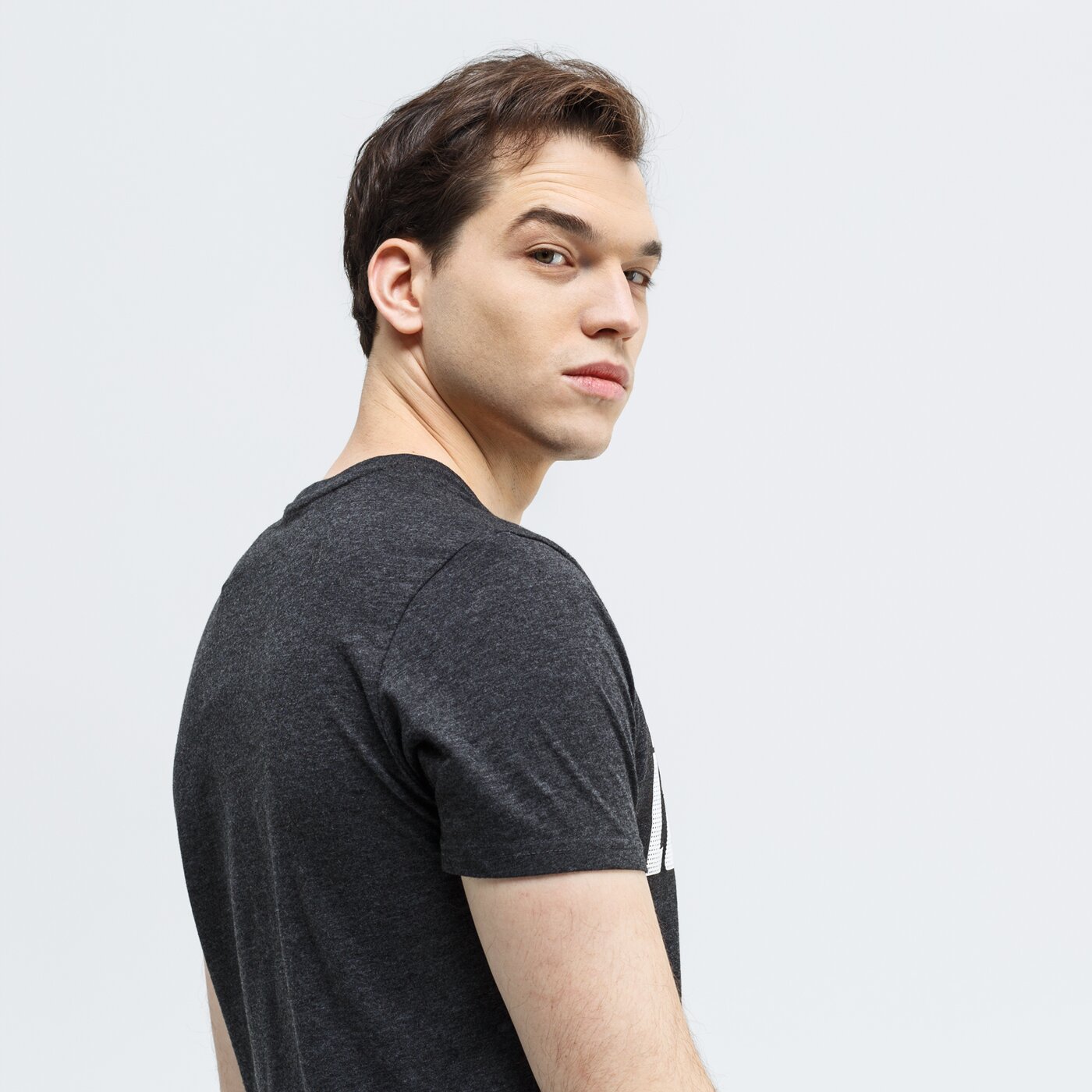 Koszulka męska LONSDALE T-SHIRT SS WELLINGTON 113988-1036 kolor szary