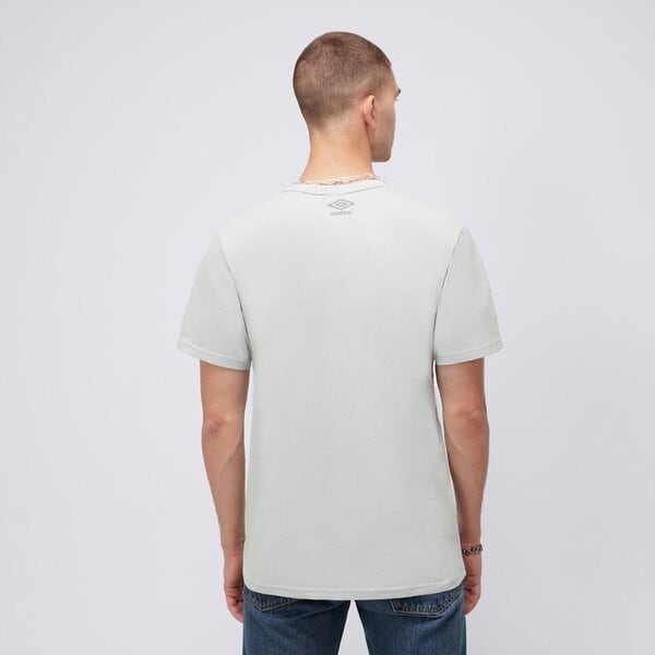 Koszulka męska UMBRO T-SHIRT ESS LINEAR LOGO ul125tsm01001 kolor zielony