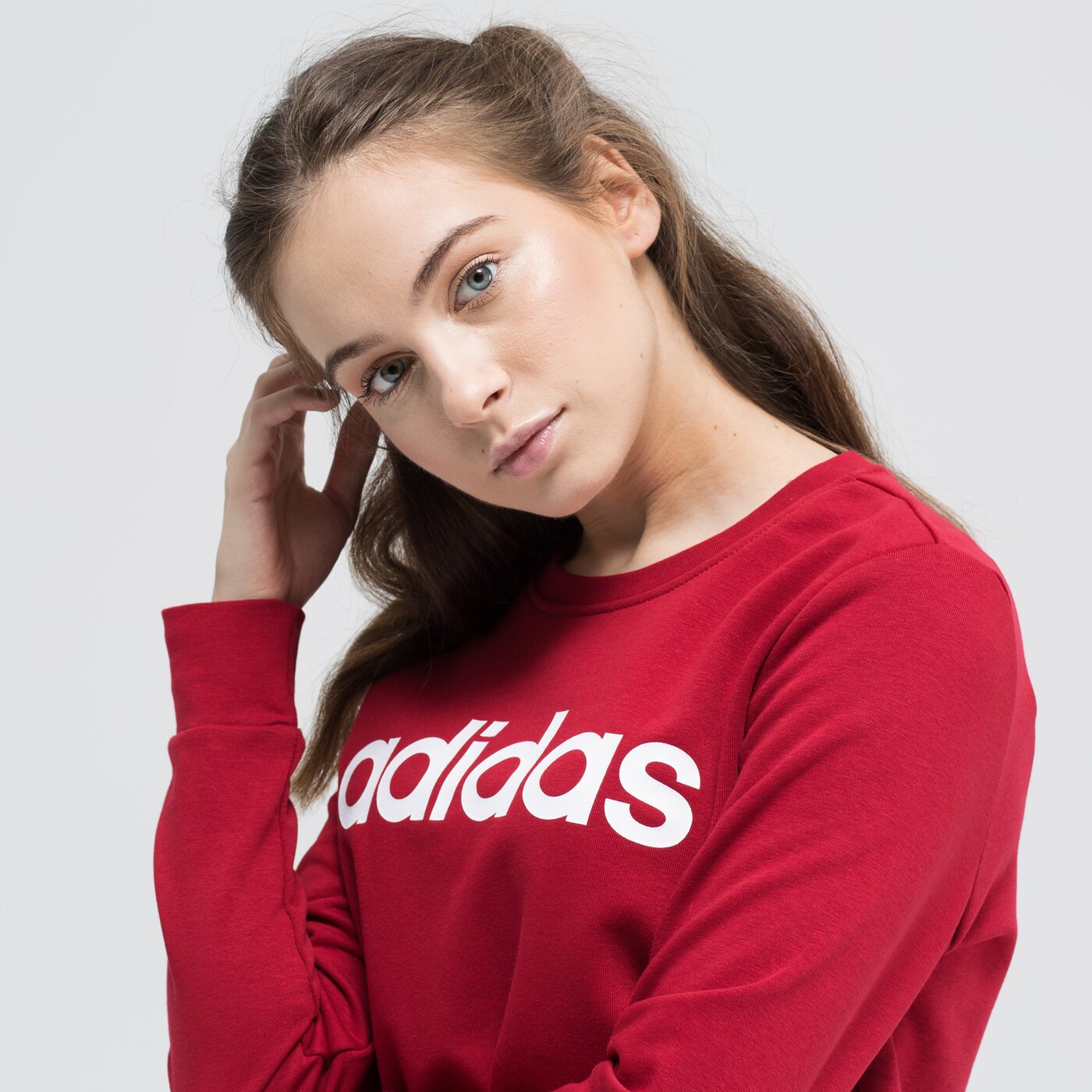 Bluza damska ADIDAS BLUZA W E LIN ei0677 kolor czerwony